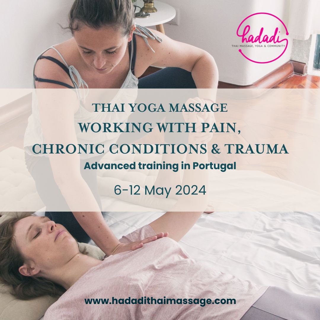 promo for advanced Thai Massage training on pain and trauma